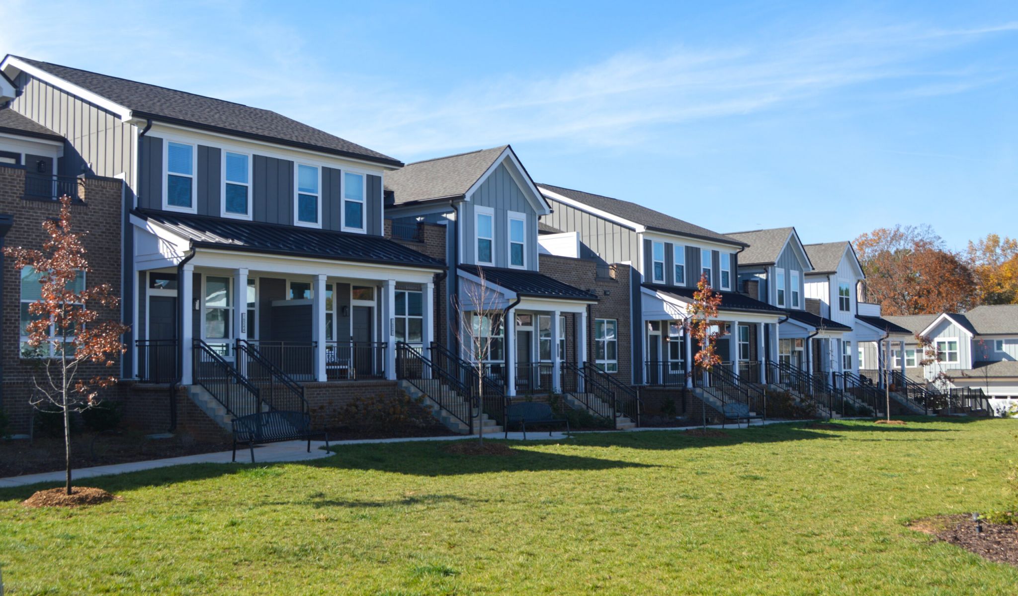 Townhomes at Bridlestone outdoor center green